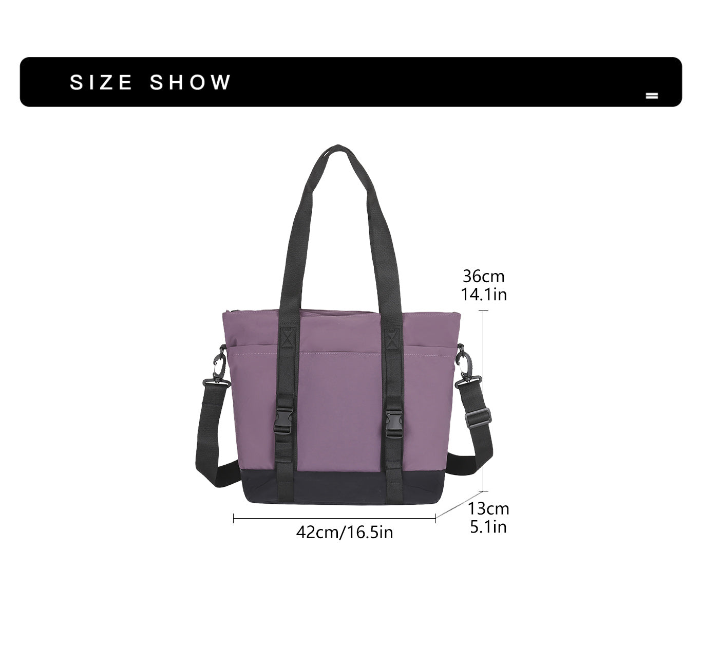 Baystory Unisex Tote Bag MTB24T02