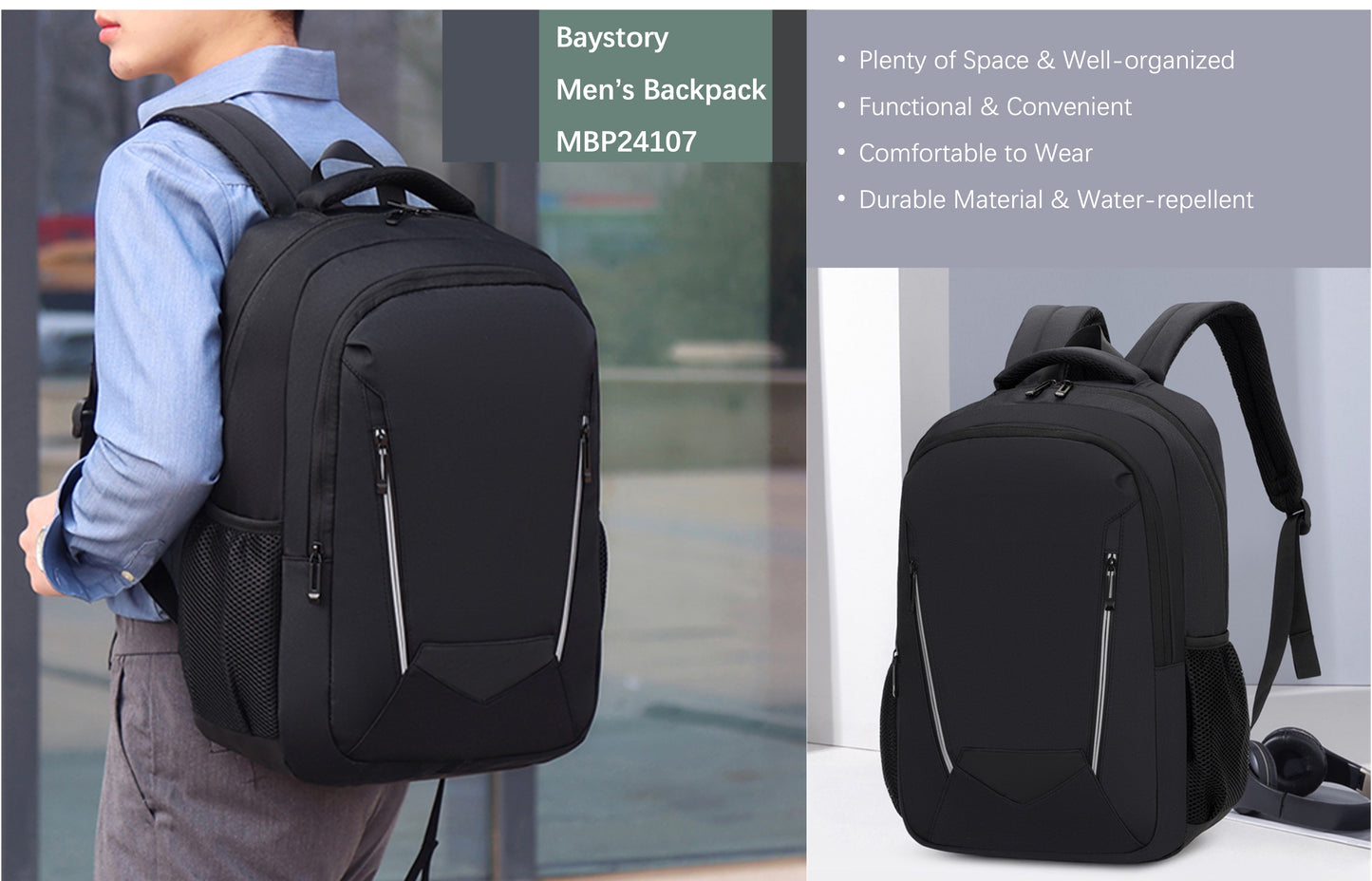 Baystory Men's Backpack MBP24107 - Baystory