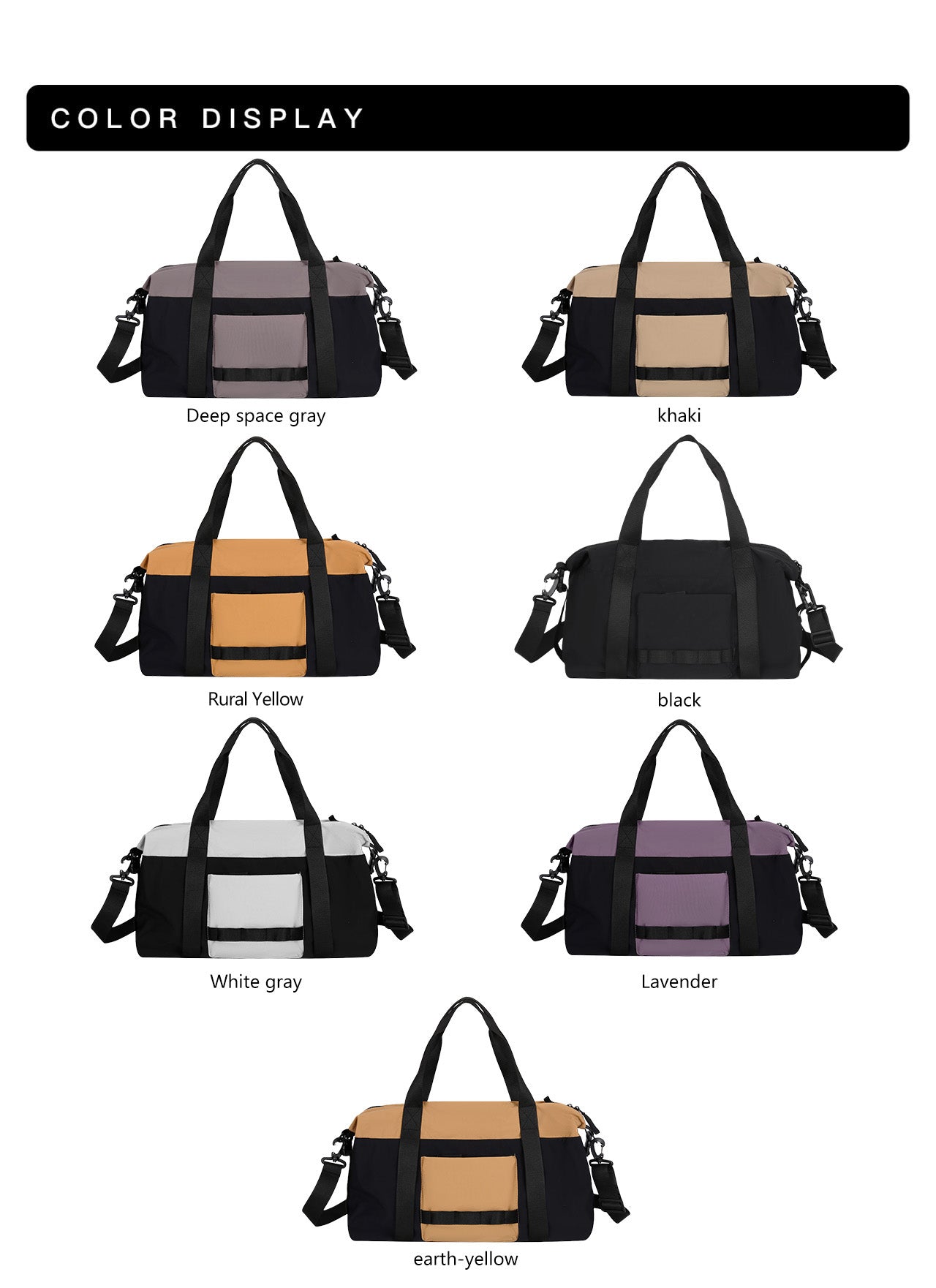 Unisex Duffle Bag MTB24T03