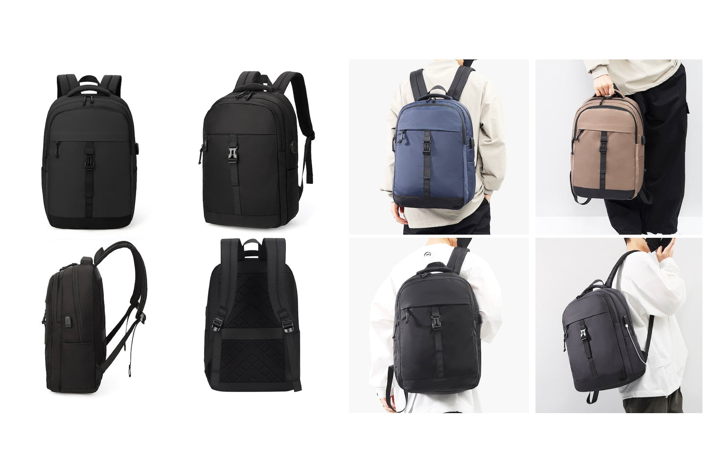 Men's Backpack MBP24112 - Baystory